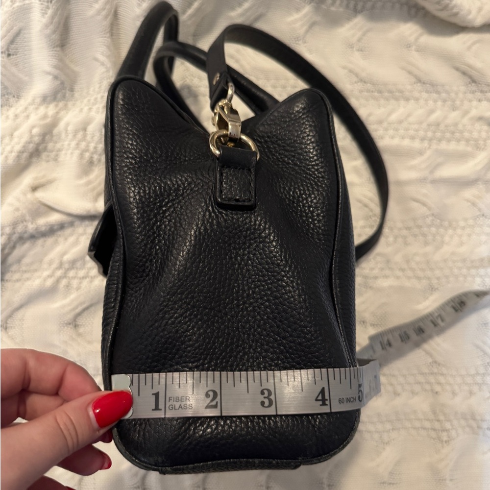 Kate Spade Black Pebbled Leather Satchel - Picture 7 of 10